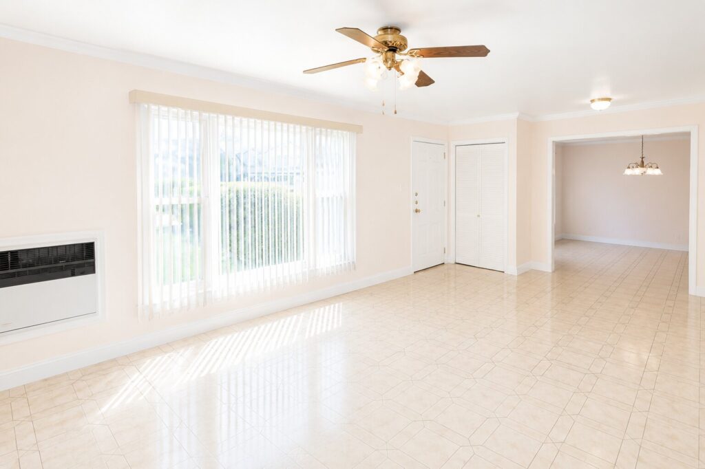 Bright and airy living room space Bright and airy living room space