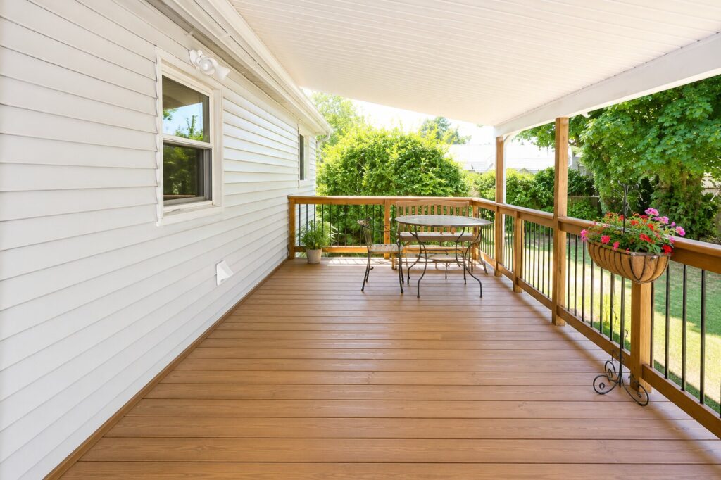 Bright and airy porch retreat Bright and airy porch retreat
